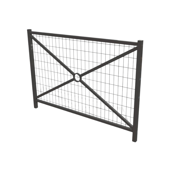 barrière Versailles grillagée à sceller - longueur 146 cm de FAP Collectivités