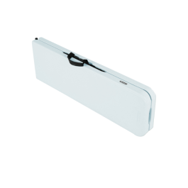 Banc valise blanc 180 cm en polyéthylène HDPE - LIFETIME