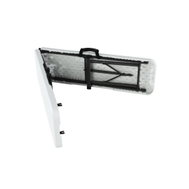 Banc valise blanc 180 cm en polyéthylène HDPE - LIFETIME