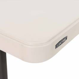 Table pliante polyéthylène blanche  122 x 61 x 61 / 74 / 86.4 cm nesting- Lifetime