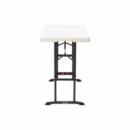 Table pliante polyéthylène blanche  122 x 61 x 61 / 74 / 86.4 cm nesting- Lifetime