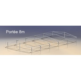 Tentes Structure Aluminium 72m² - 8x9m