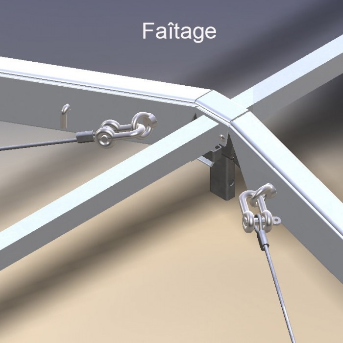 Tentes Structure Aluminium 96m² - 8x12m