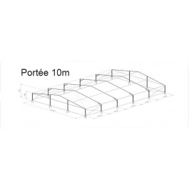 Tentes Structure Aluminium 120m² - 10x12m