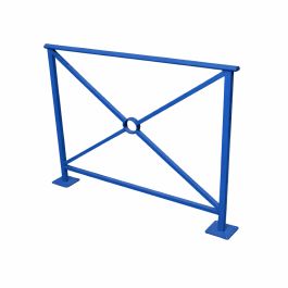 Barrière alliance de FAP COLLECTIVITES sur platine  - longueur 150 cm