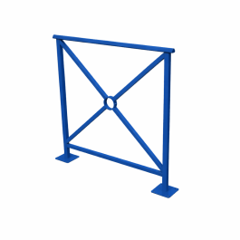 Barrière Alliance de FAP-COLLECTIVITES sur platines - longueur 100 cm