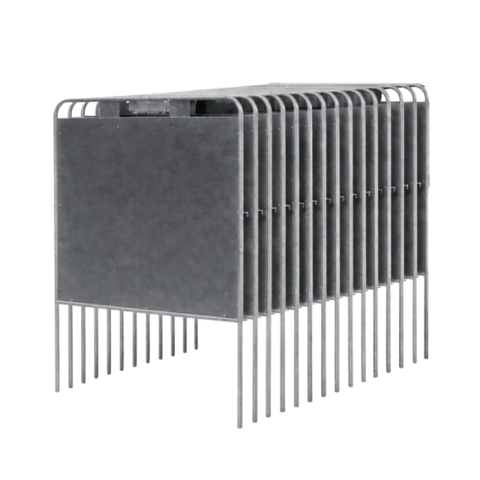 Panneau électoral 1700x1500 mm tube rond 35mm