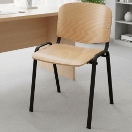 Chaise Iso en hêtre multiplis