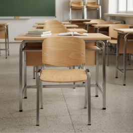 Chaise Iso en hêtre multiplis