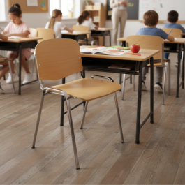 Chaise Iso en hêtre multiplis