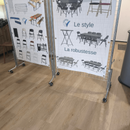 Grille d'exposition 2x1m - fabrication française