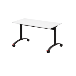 Table pliante mobile pour collectivités, écoles et salles ERP. Plateau rabattable stratifié ou mélaminé. Idéale réunion, formati