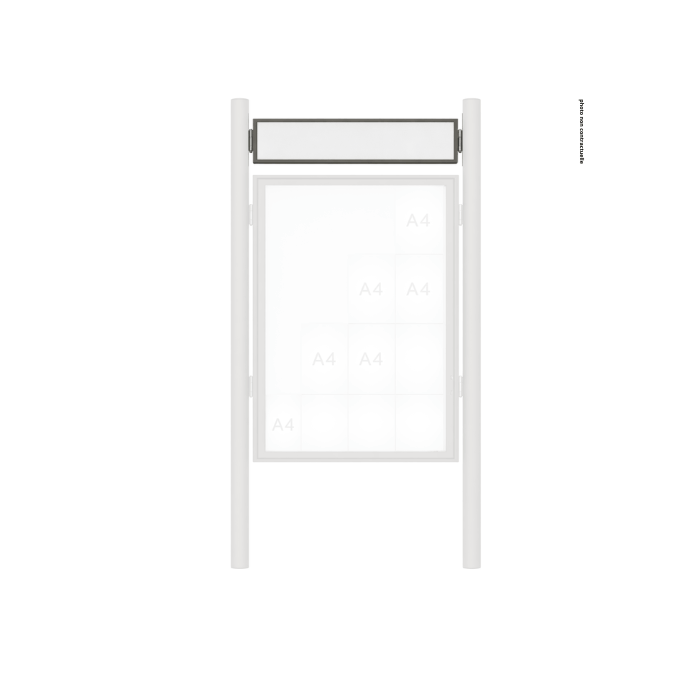 Bandeau titre pour Vitrine "1000" - 16A4 - PROCITY