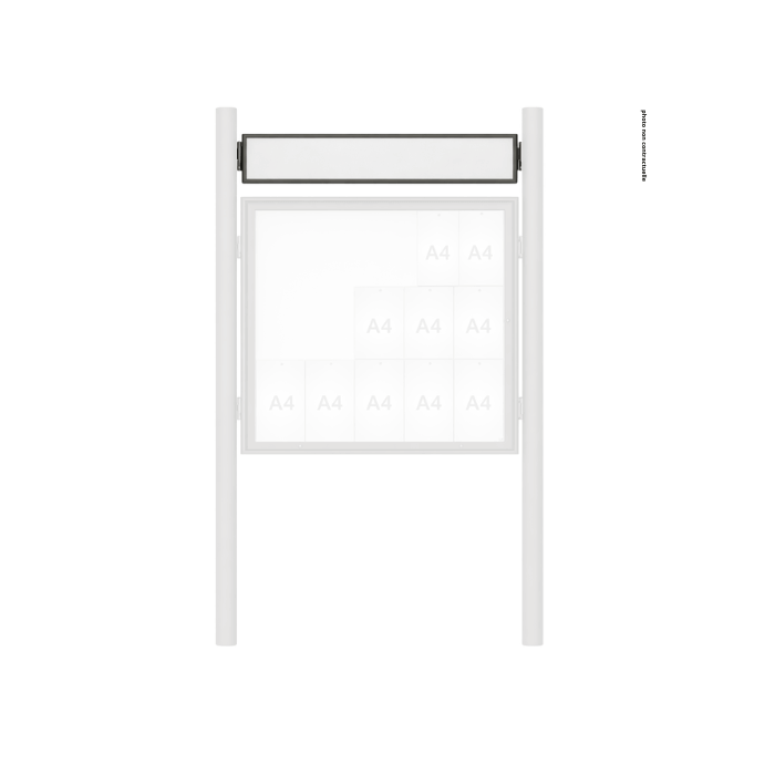 Bandeau titre pour Vitrine "1000" - 24A4 - PROCITY