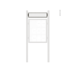 Bandeau titre pour Vitrine "1000" - 9A4 - PROCITY