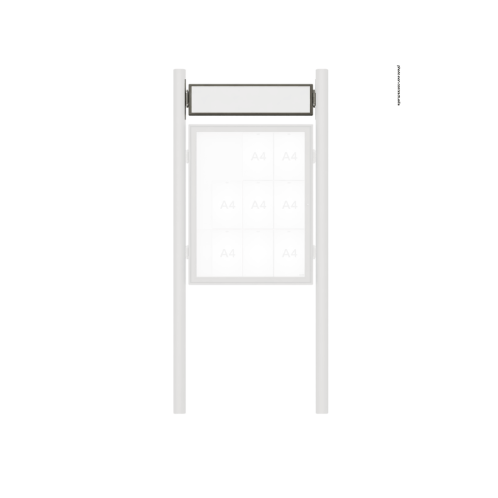 Bandeau titre pour Vitrine "1000" - 9A4 - PROCITY