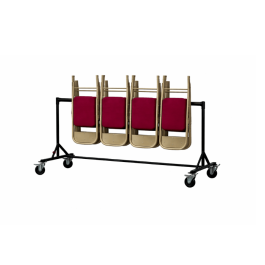 Chariot de stockage et transport pour chaises pliantes
