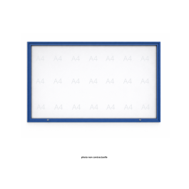 Vitrine "1000" vitrage Plexichocs® extérieure 1 porte levante - 27 A4 - PROCITY