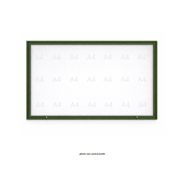 Vitrine "1000" vitrage verre sécurisé extérieure 1 porte levante - 27 A4 - PROCITY