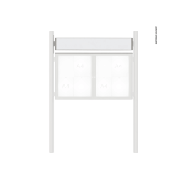 Bandeau titre pour Vitrine "1000" - 8A4 - PROCITY