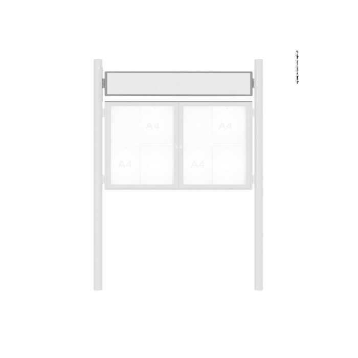 Bandeau titre pour Vitrine "1000" - 8A4 - PROCITY