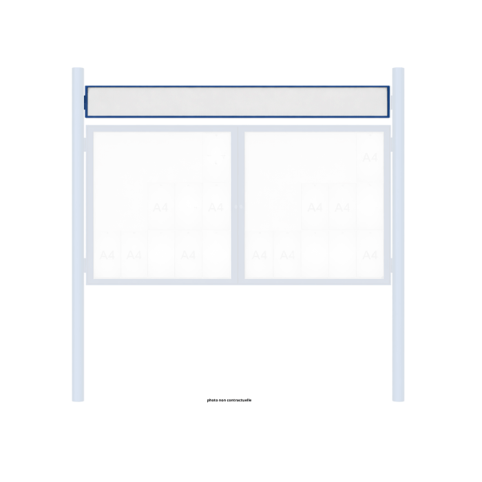 Bandeau titre pour Vitrine "1000" - 30 A4 - PROCITY