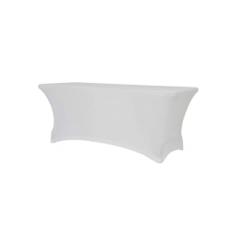 Housse 3 cotés pour table 180x76 cm lycra 300g – Nappe stretch professionnelle