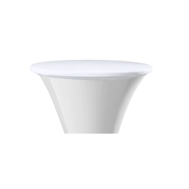 Housse top cover pour mange-debout 80 cm lycra 210 gr – Nappe stretch professionnelle