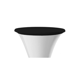 Housse top cover pour mange-debout 80 cm lycra 210 gr – Nappe stretch professionnelle