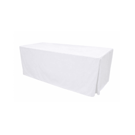 Housse 4 cotés pour table 180x76 cm lycra 300 gr/m²  – Nappe  professionnelle