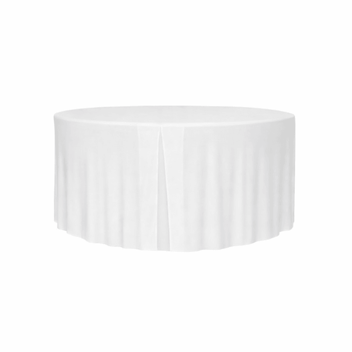Housse pour table ronde Ø 183 cm lycra 300 gr/m²  – Nappe  professionnelle