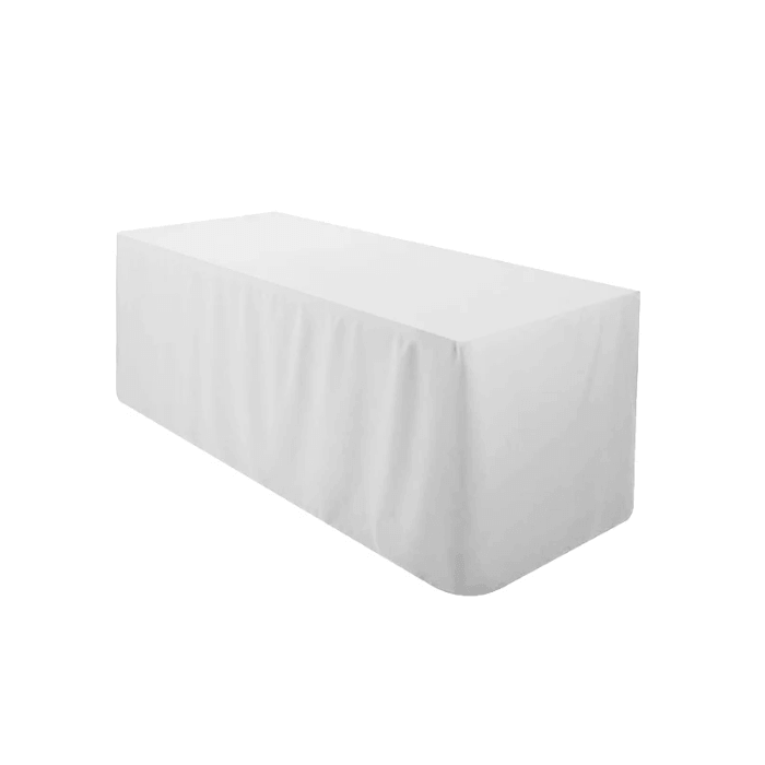 Nappe BLANCHE tombante  lycra 210 gr/m²– Nappe stretch professionnelle