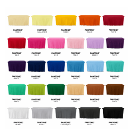 Nuancier Housse pour table  lycra 210 gr/m²– Nappe stretch professionnelle