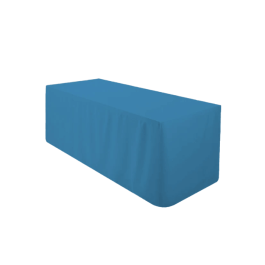 Nappe Bleu CIEL proche pantone 7688C tombante  lycra 210 gr/m²– Nappe stretch professionnelle
