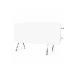 Housse pour barrière de Police / Vauban couleur blanche lycra 210 gr/m² - Covertex Pro