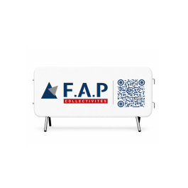 Housse personnalisée pour barrière de Police / Vauban  lycra 210 gr/m² - Covertex Pro