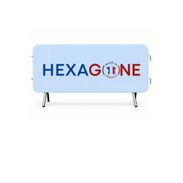 Housse personnalisée pour barrière de Police / Vauban  lycra 210 gr/m² - Covertex Pro