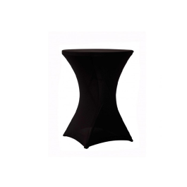 Housse mange-debout Ø 80/85 cm lycra 210 gr/m²– Nappe stretch professionnelle