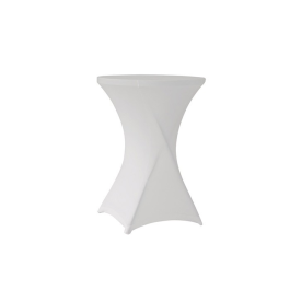 Housse mange-debout Ø 80/85 cm lycra 210 gr/m²– Nappe stretch professionnelle