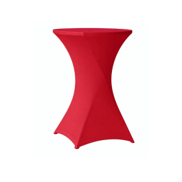 Housse mange-debout Ø 80/85 cm lycra 210 gr/m²– Nappe stretch professionnelle