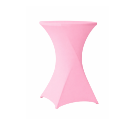 Housse mange-debout Ø 80/85 cm lycra 210 gr/m²– Nappe stretch professionnelle
