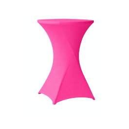 Housse mange-debout Ø 80/85 cm lycra 210 gr/m²– Nappe stretch professionnelle