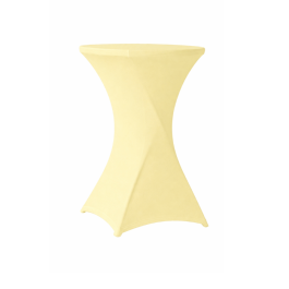 Housse mange-debout Ø 80/85 cm lycra 210 gr/m²– Nappe stretch professionnelle