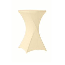 Housse mange-debout Ø 80/85 cm lycra 210 gr/m²– Nappe stretch professionnelle