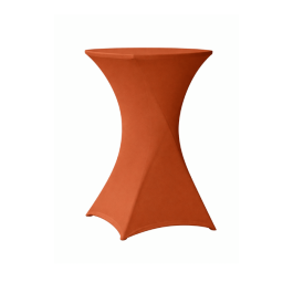 Housse mange-debout Ø 80/85 cm lycra 210 gr/m²– Nappe stretch professionnelle
