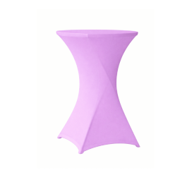 Housse mange-debout Ø 80/85 cm lycra 210 gr/m²– Nappe stretch professionnelle