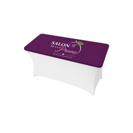 Housse personnalisable de plateau pour table 152x76 cm lycra 210 gr/m² – Covertex Pro