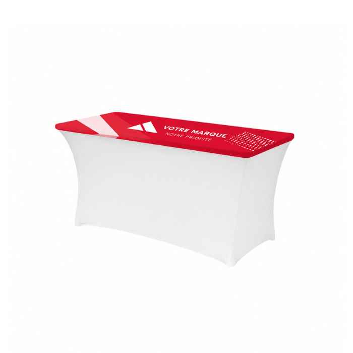Housse personnalisable de plateau pour table 183x76 cm lycra 210 gr/m² – Covertex Pro