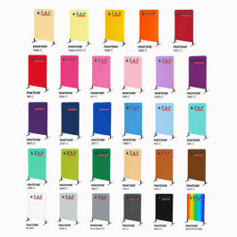 Housse personnalisable pour grille d'exposition 200x100 cm lycra 210 gr/m²– Covertex Pro