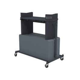 Chariot de transport pour mange-debout XL120 rectangulaire - ZOWN-Maxchief